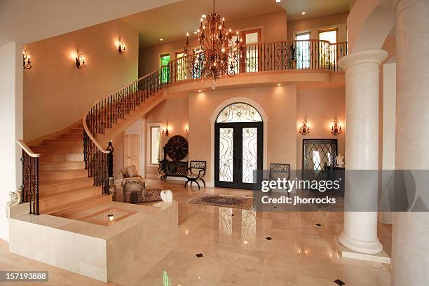 luxury home interior - chandaleer stock pictures, royalty-free photos & images