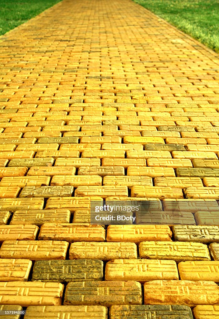 Yellow Brick Road High-Res Stock Photo - Getty Images