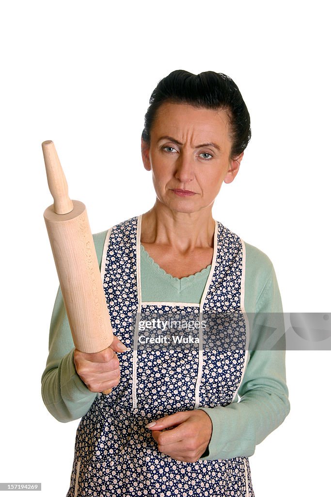 Angry housewife