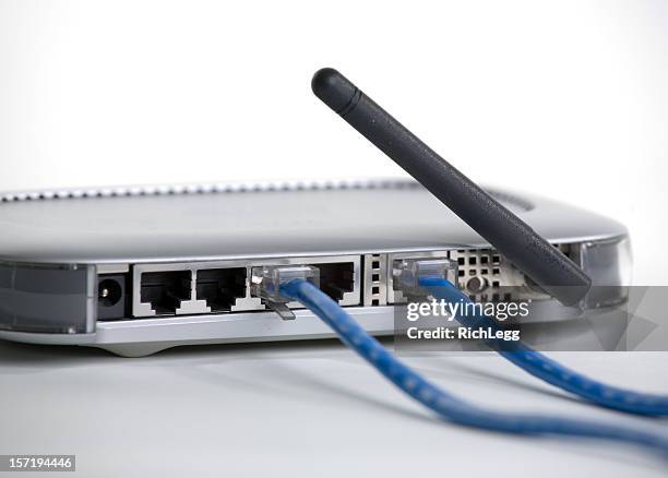 wireless router - internet router stock pictures, royalty-free photos & images