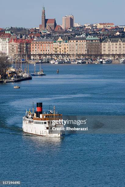 steam boat trip - archipelago stock pictures, royalty-free photos & images