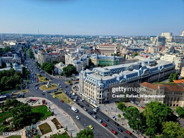 bucharest skyline - bucharest stock pictures, royalty-free photos & images