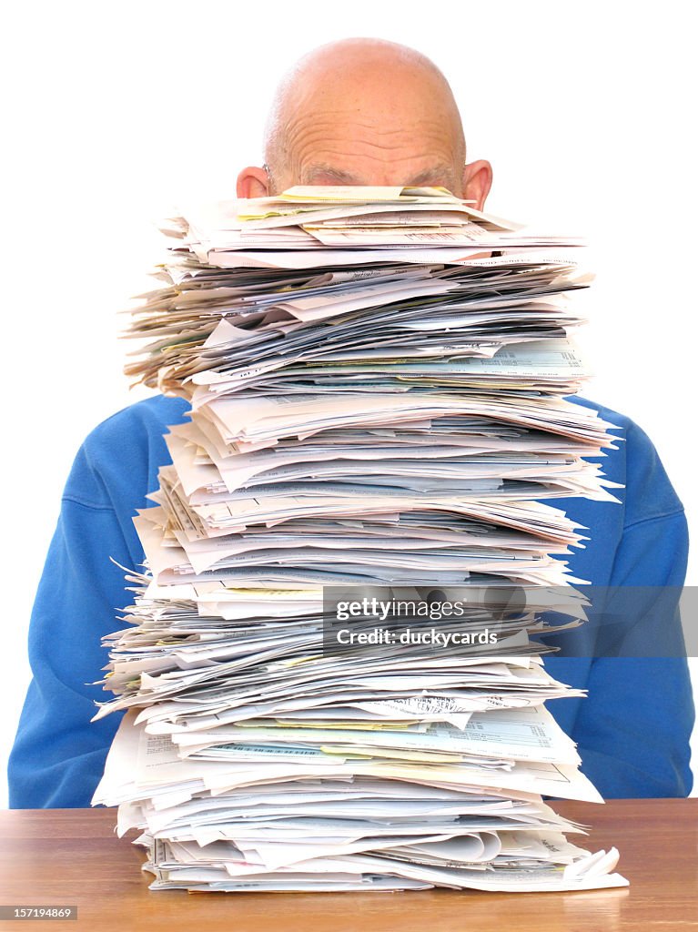 Huge Pile of Paperwork
