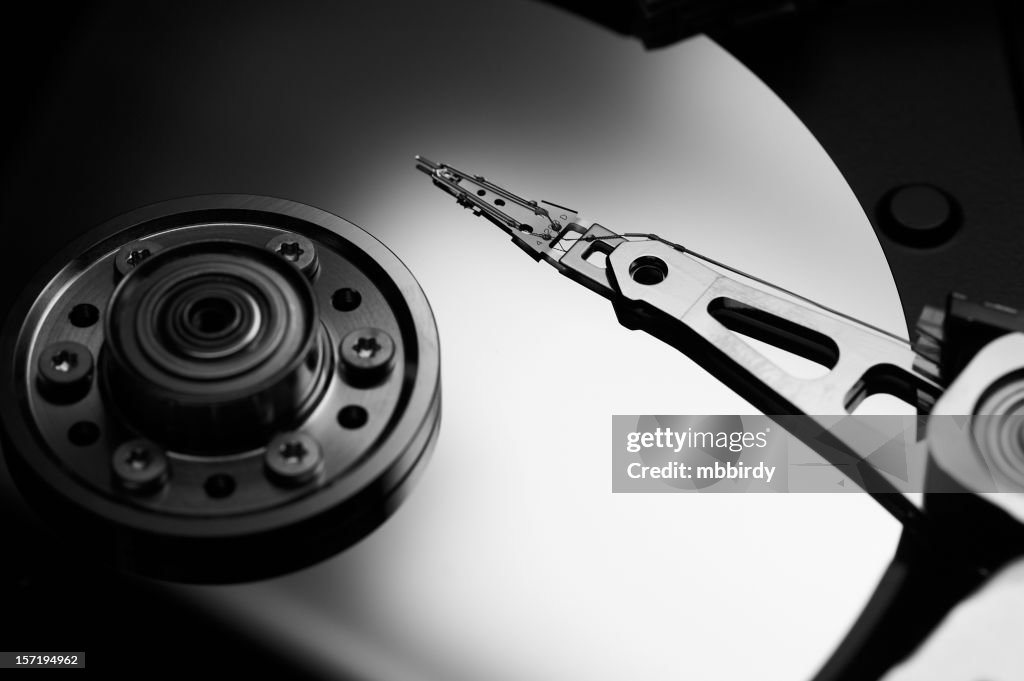 HDD Hard Drive Disk (opened)