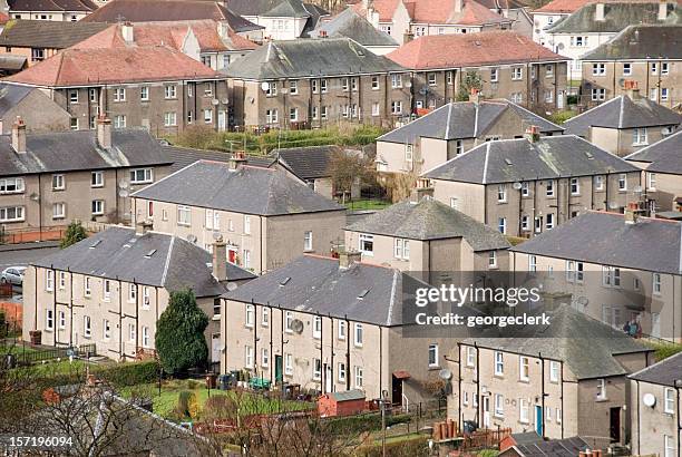 housing development - stirling scotland stock pictures, royalty-free photos & images