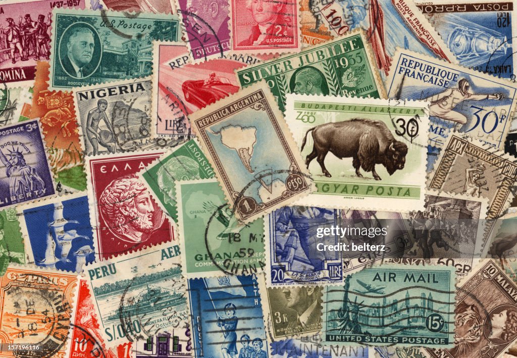 Stamp collection