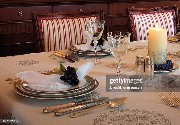 High Level Table Setting 1,041 Proper Table Setting Stock Photos, High-Res Pictures, and Images ...