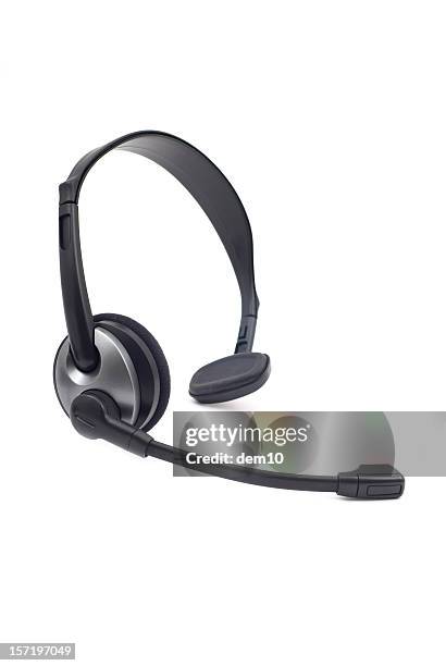 wireless kopfhörer - headset stock-fotos und bilder