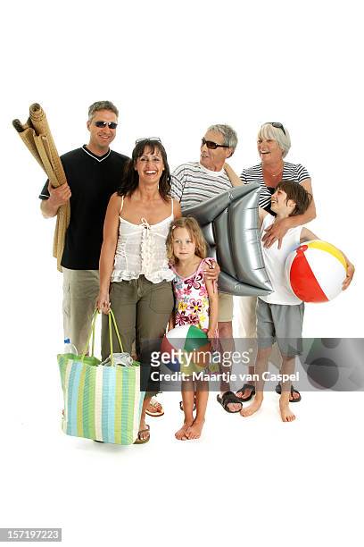 fröhlicher familienfeiertag - family isolated stock-fotos und bilder