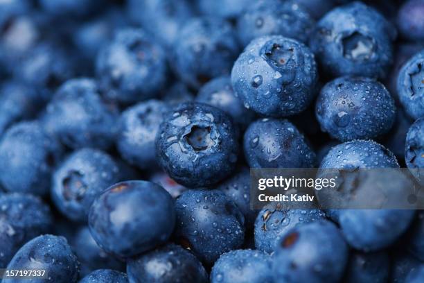 blueberries - detail stock pictures, royalty-free photos & images