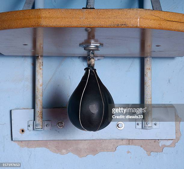 speed bag - punching bag stock pictures, royalty-free photos & images