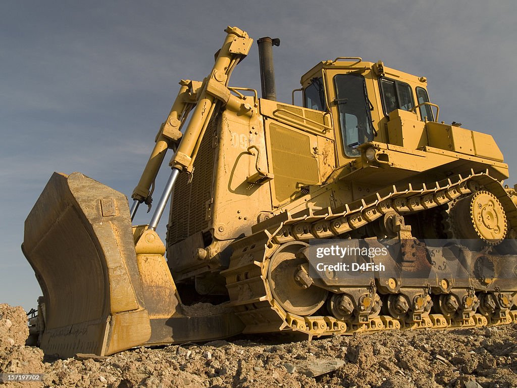 Yellow Bulldozer