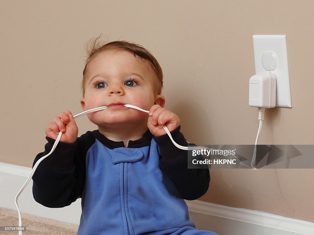 Cable de seguridad de bebés mastique II