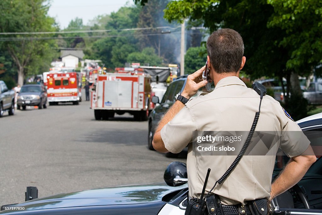 Police Securing Perimeter