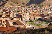 Plaza de Armas of Cuzco, Peru, Landscape of South America