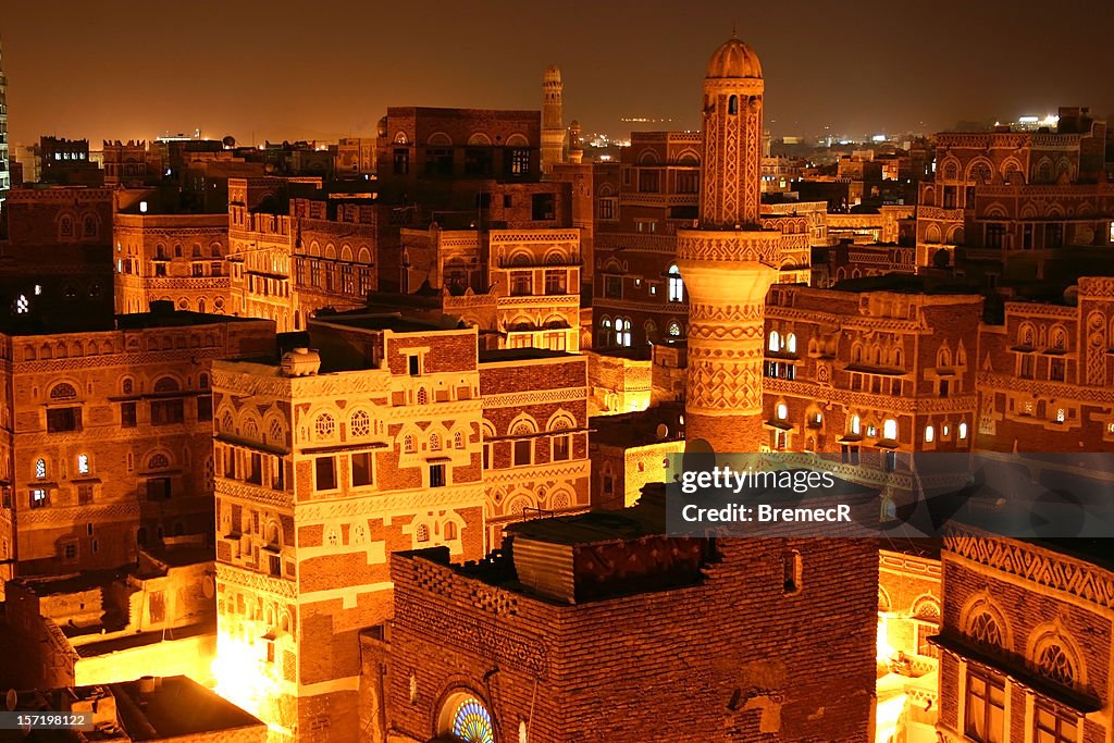 Sana'a di notte