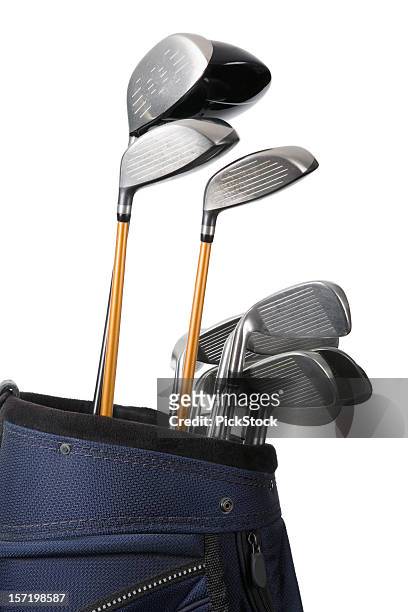 golf clubs - golf bag stock pictures, royalty-free photos & images