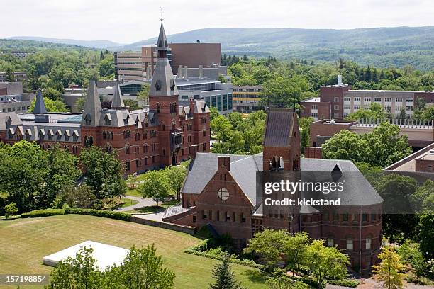 cornell university campus - ivy league university stock pictures, royalty-free photos & images