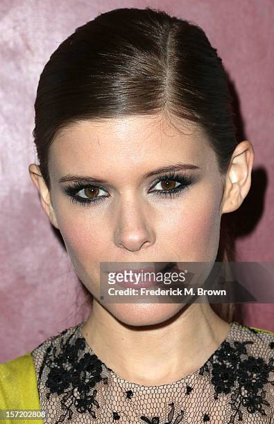 Actress Kate Mara attends the premiere of Magnolia Pictures' "Deadfall" at the ArcLight Cinemas on November 29, 2012 in Hollywood, California.