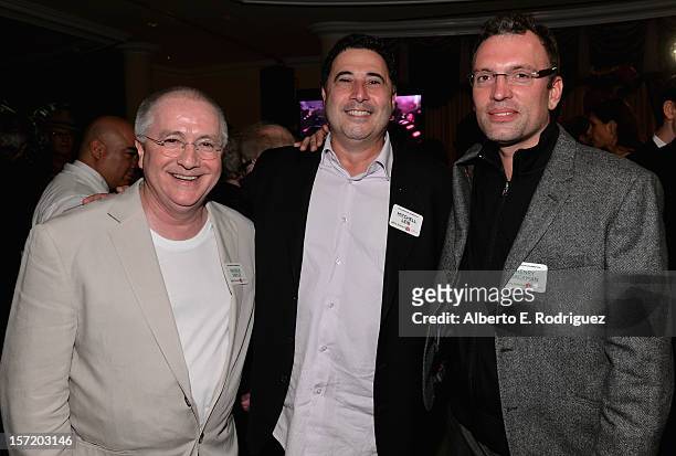 Brave" composer Patrick Doyle, president of music and soundtracks of Walt Disney Studios Mitchell Leib and "Wreck- It Ralph" composer Henry Jackman...