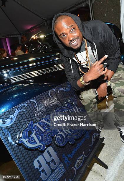 Actor Jason Weaver attends SA Studios and Mister Cartoon VIP Screening and After Party of Warner Brothers Pictures "Gangster Squad" at SA Studios on...