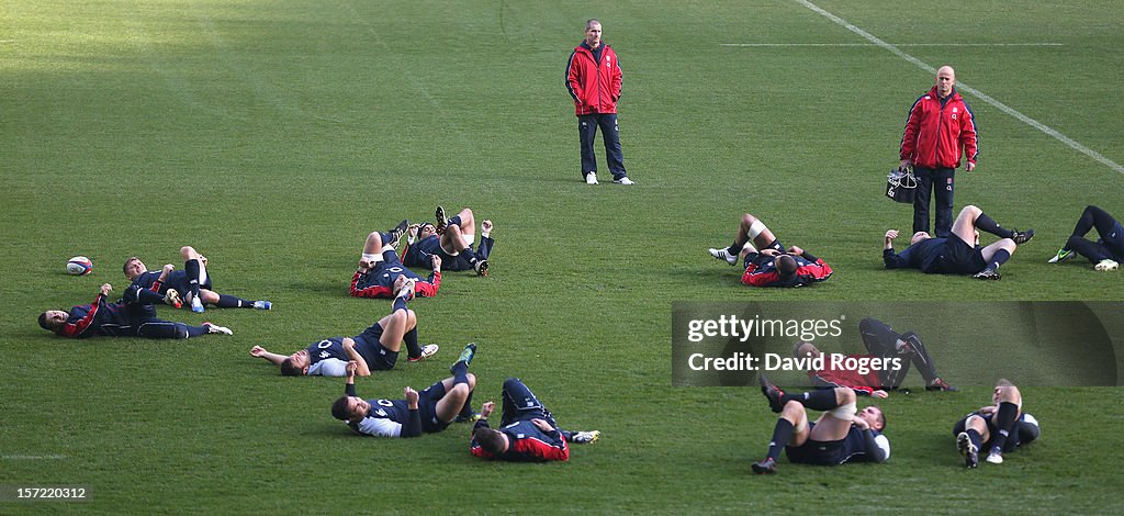 England Captain's Run