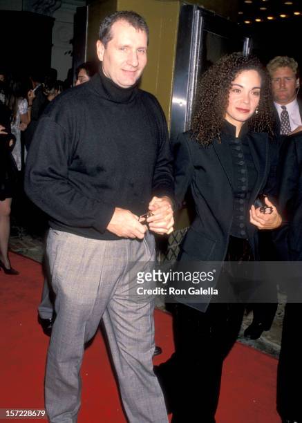 Actor Ed O'Neill and wife Catherine Rusoff attend the "Interview with the Vampire: The Vampire Chronicles" Westwood Premiere on November 9, 1994 at...