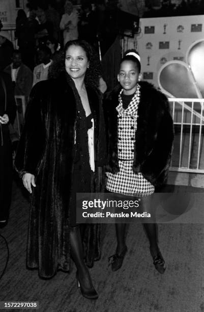Debbie Allen and daughter Vivian Nixon attend the 3rd Screen Actors Guild Awards at the Shrine Auditorium in Los Angeles, California, on January 23,...