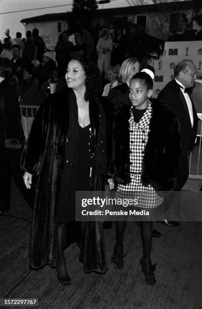 Debbie Allen and daughter Vivian Nixon attend the 3rd Screen Actors Guild Awards at the Shrine Auditorium in Los Angeles, California, on January 23,...