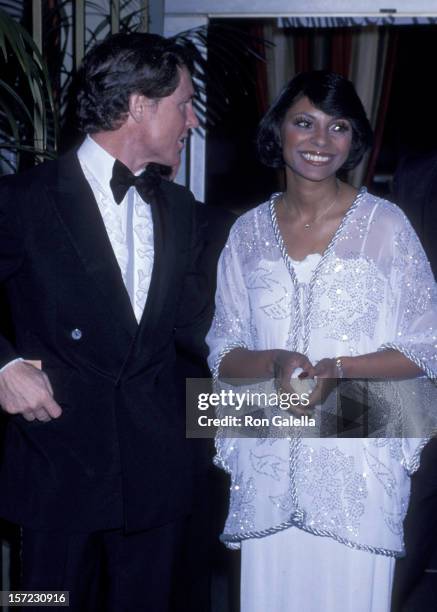 Actress Leslie Uggams and husband Grahame Pratt attend 35th Annual Golden Globe Awards on January 28, 1978 at the Beverly Hilton Hotel in Beverly...