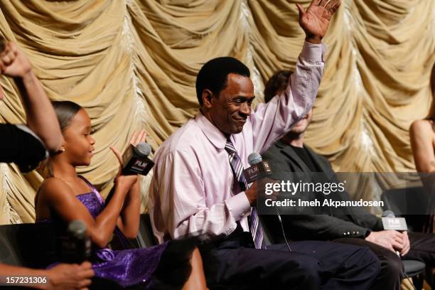 Actor Dwight Henry attends Film Independent's special screening of 'Beasts of the Southern Wild' at Bing Theatre At LACMA on November 29, 2012 in Los...