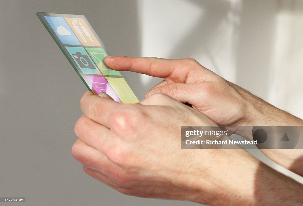 Transparent Digital Tablet