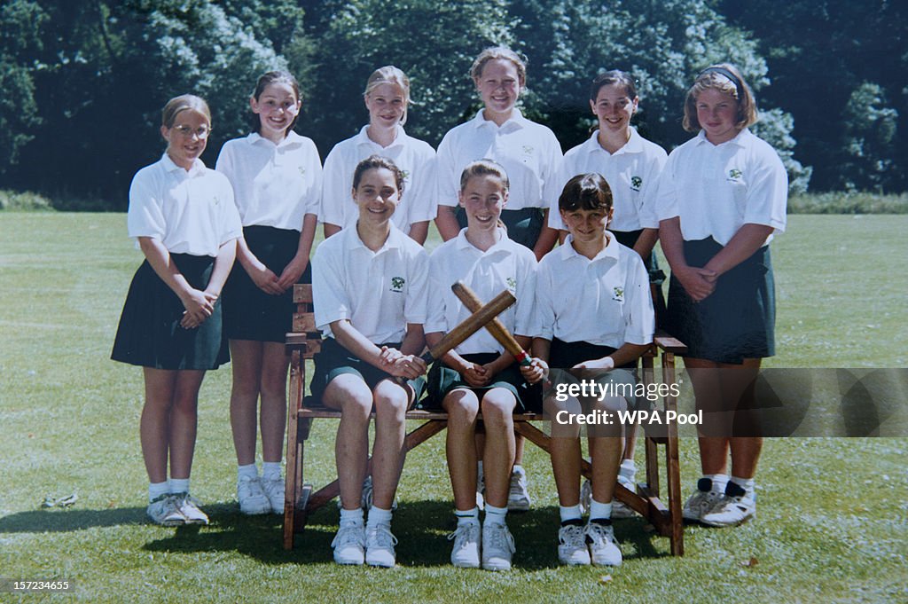 St Andrew's School Team Photo Of Kate Middleton