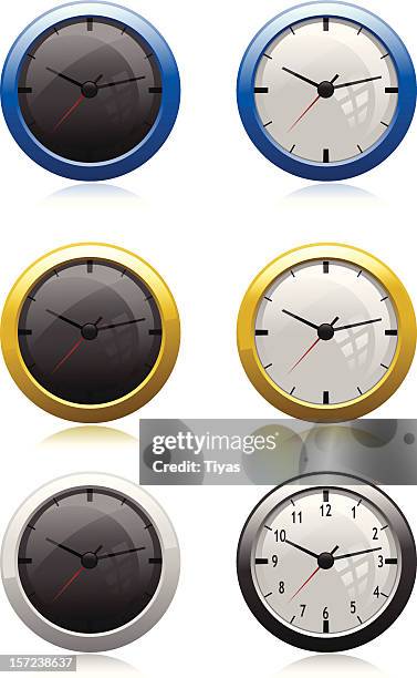 ilustrações de stock, clip art, desenhos animados e ícones de relógio - 10 seconds or greater
