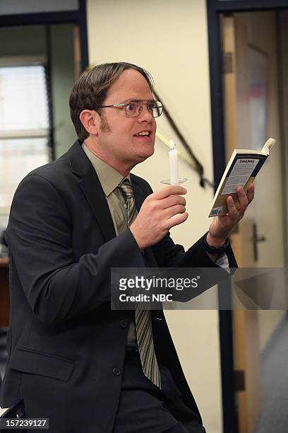 Dwight Christmas" Episode 910 -- Pictured: Rainn Wilson as Dwight Schrute --
