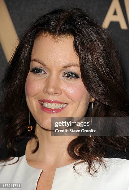 Bellamy Young arrives at the The Hollywood Foreign Press Association And InStyle Miss Golden Globe 2013 Party on November 29, 2012 in Los Angeles,...