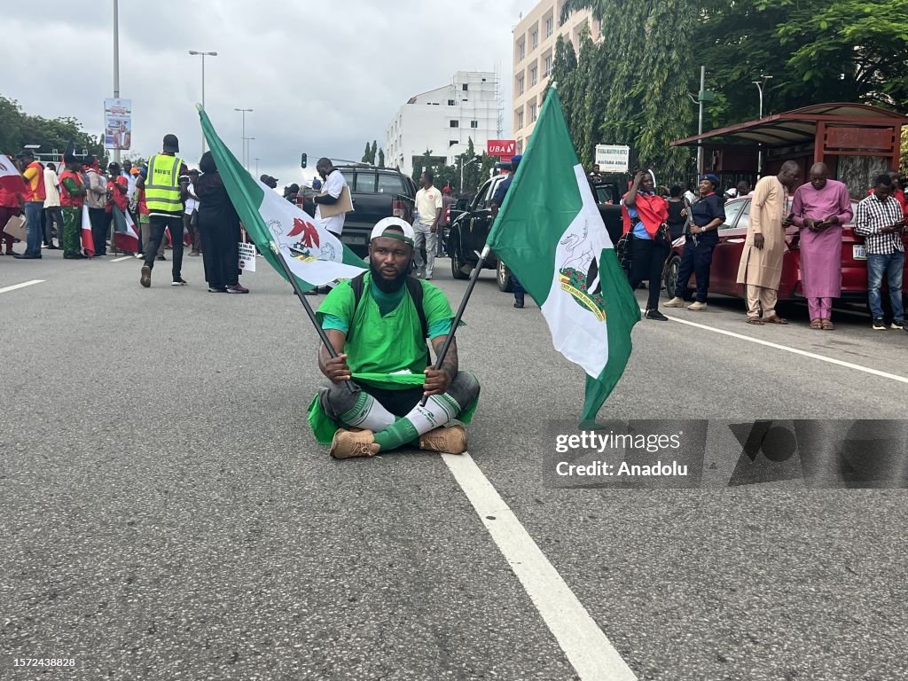 Protest against removal of subsidies and high cost of living in Nigeria