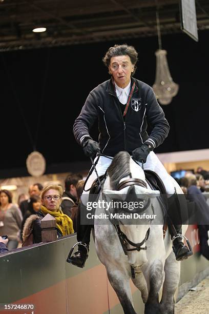 Edouard de Rotschild attends the Gucci Paris Masters 2012 at Paris Nord Villepinte on November 30, 2012 in Paris, France.