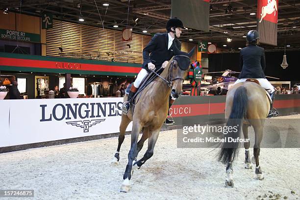 Guillaume Canet attends the Gucci Paris Masters 2012 at Paris Nord Villepinte on November 30, 2012 in Paris, France.