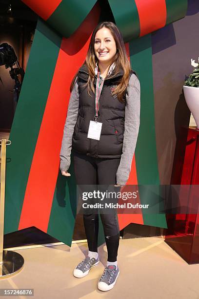 Jessica Springsteen attends the Gucci Paris Masters 2012 at Paris Nord Villepinte on November 30, 2012 in Paris, France.