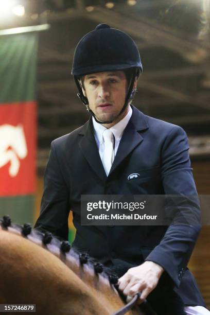 Guillaume Canet attends the Gucci Paris Masters 2012 at Paris Nord Villepinte on November 30, 2012 in Paris, France.