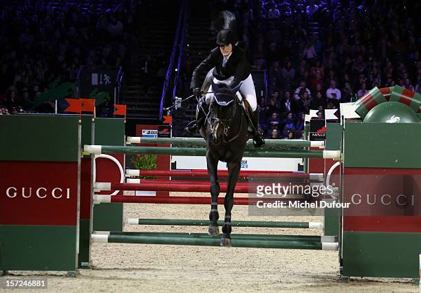Jessica Springsteen attends the Gucci Paris Masters 2012 at Paris Nord Villepinte on November 30, 2012 in Paris, France.