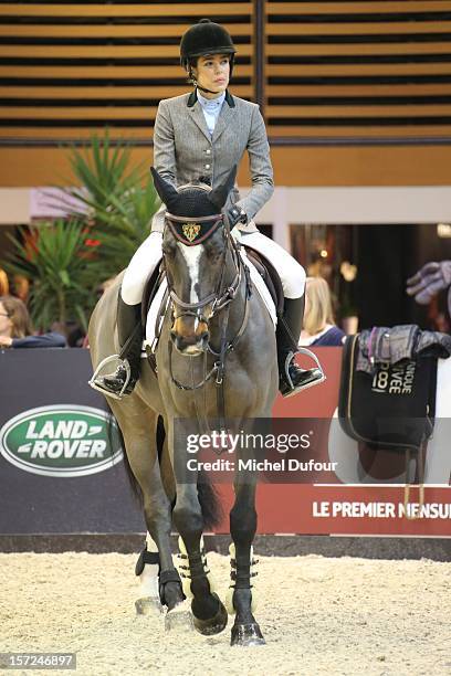 Charlotte Casiraghi attends the Gucci Paris Masters 2012 at Paris Nord Villepinte on November 30, 2012 in Paris, France.