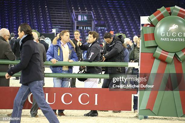 Guillaume Canet attends the Gucci Paris Masters 2012 at Paris Nord Villepinte on November 30, 2012 in Paris, France.