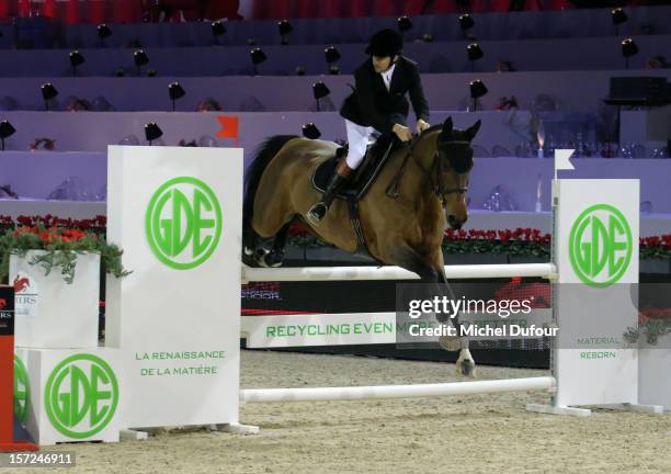 Guillaume Canet attends the Gucci Paris Masters 2012 at Paris Nord Villepinte on November 30, 2012 in Paris, France.