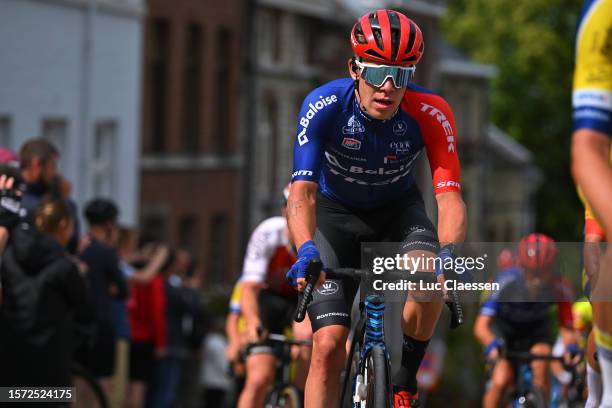 Pim Ronhaar of The Netherlands and Team Baloise-Trek Lions competes during the 44th Ethias-Tour de Wallonie 2023, Stage 5 a 215km stage from Banneux...