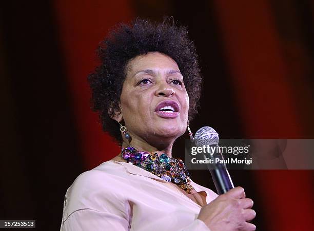 Carrie Mae Weems attends Art In Embassies 50th Anniversary Celebration at Smithsonian National Museum Of American History on November 30, 2012 in...