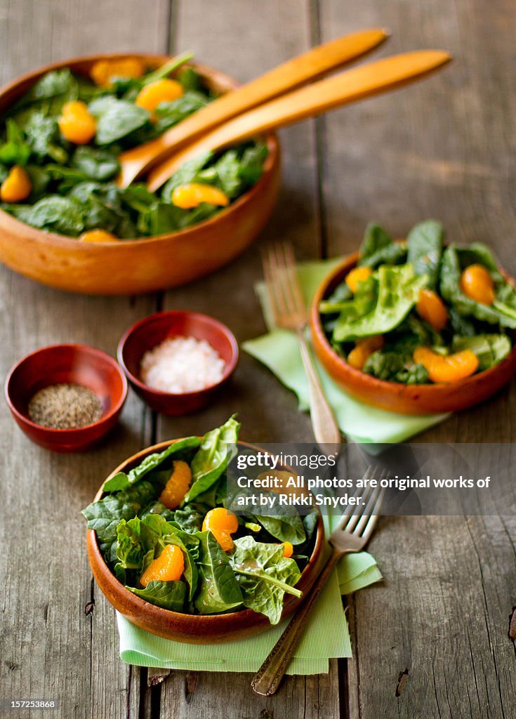 Spinach Mandarin Salad