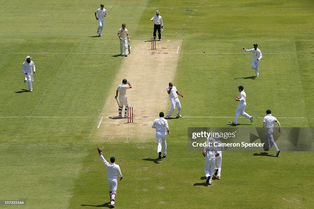 Australia v South Africa - Third Test: Day 2