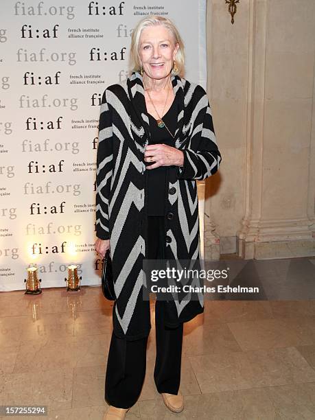 Actress Vanessa Redgrave attends the 2012 Trophee Des Arts gala at The Plaza Hotel on November 30, 2012 in New York City.